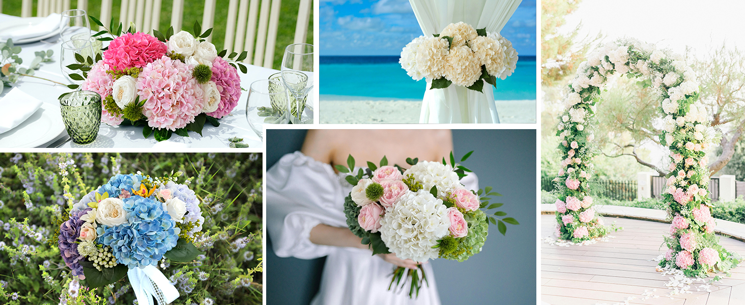 Hydrangeas Artificial Flowers