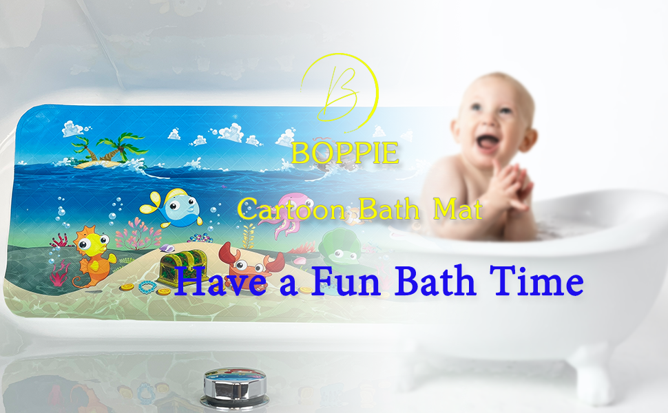 cartoon bath mat