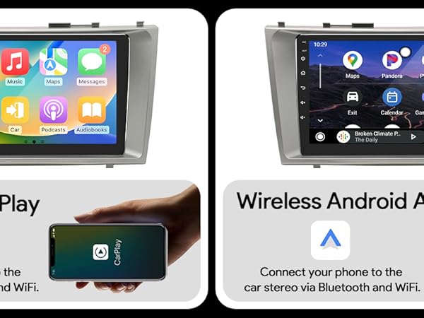 wireless carplay android auto