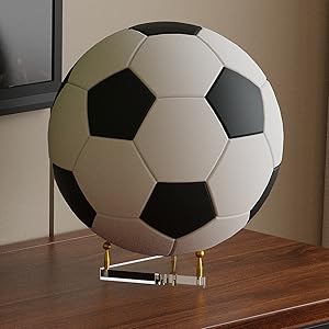 Clear Acrylic Basketball Holder, Display Stand for Football, Soccer, Volleyball, Ball Stand