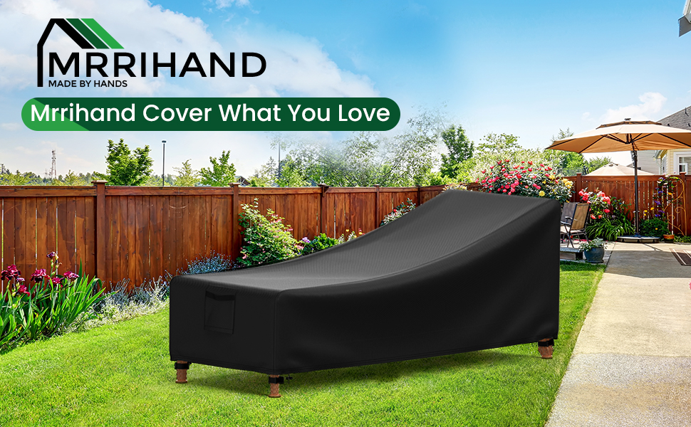 Chaise Lounge Cover, Mrrihand Patio Lounge Chair Cover