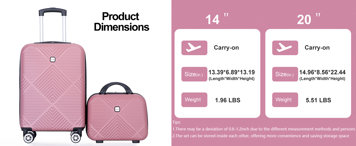 luggage size