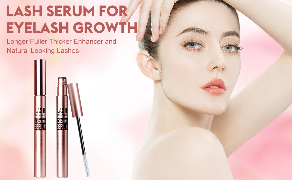Premium Eyelash Growth Serum, Lash Enhancing Serum Boost Longer Fuller and Thicker Luscious Lashes
