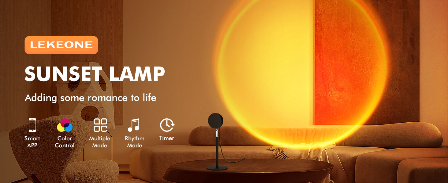sunset lamp