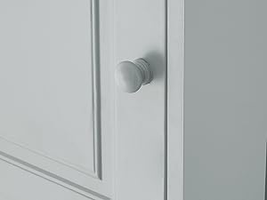 Tall Corner Cabinet for Bathroom - Narrow Space Saving Storage