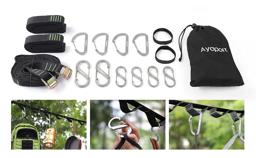 campsite storage strap