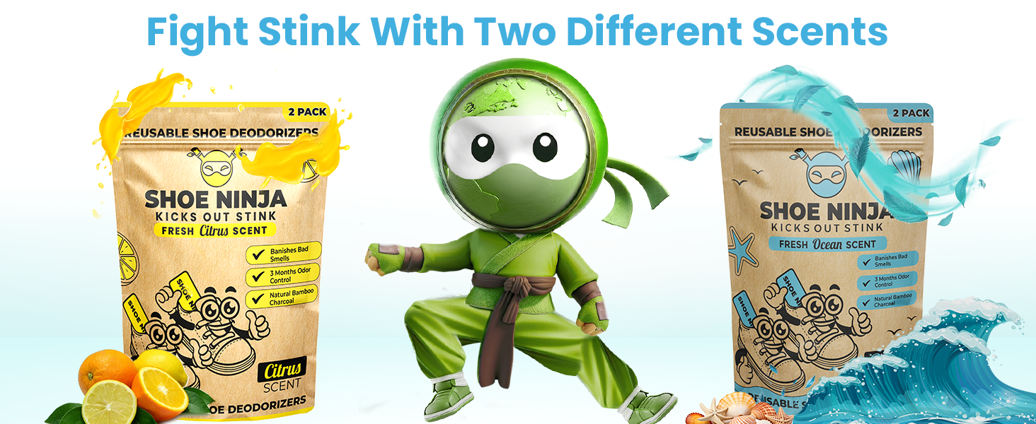Fight Stink with Two Different Scents
