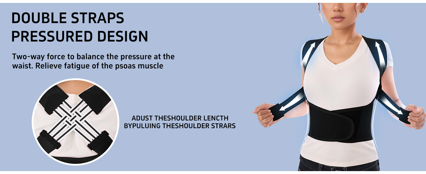 QFE Posture Corrector for Women and Men