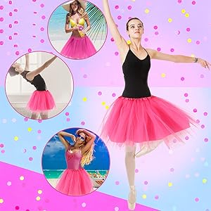 Retro Tutu Tüllrock Normale 