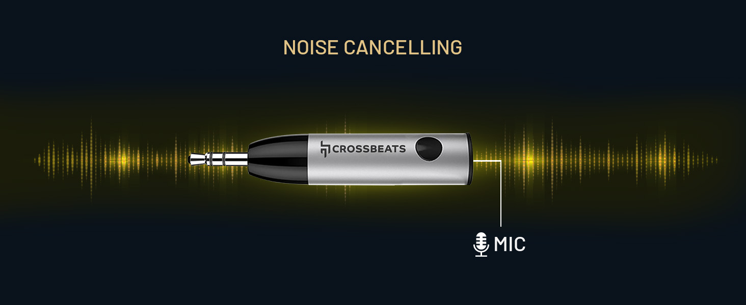 CrossBeats Connect Bluetooth Receiver can connect with two Bluetooth devices at the same time