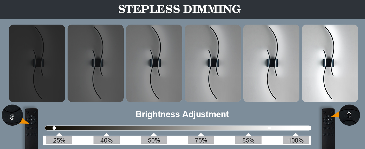 Stepless Dimming
