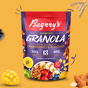 bagrrys Granola,Granola,kelloggs granola,Exotic Granola,chocolate granola,Kellogg's Crunchy Granola