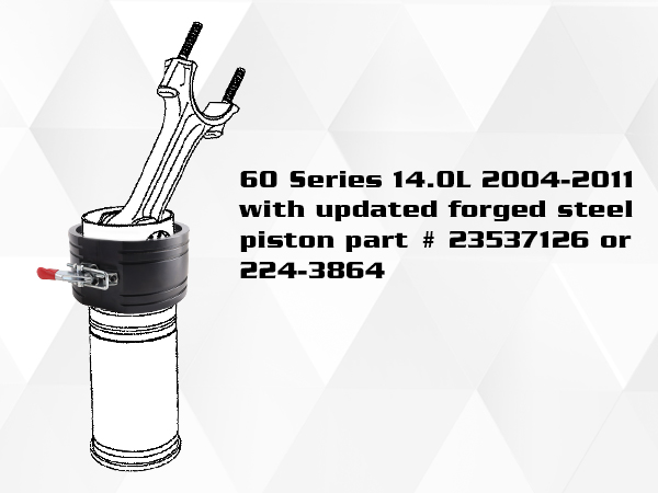 Amazon.com: Amerbm Detroit Diesel 60 Series 14.0L EGR Piston