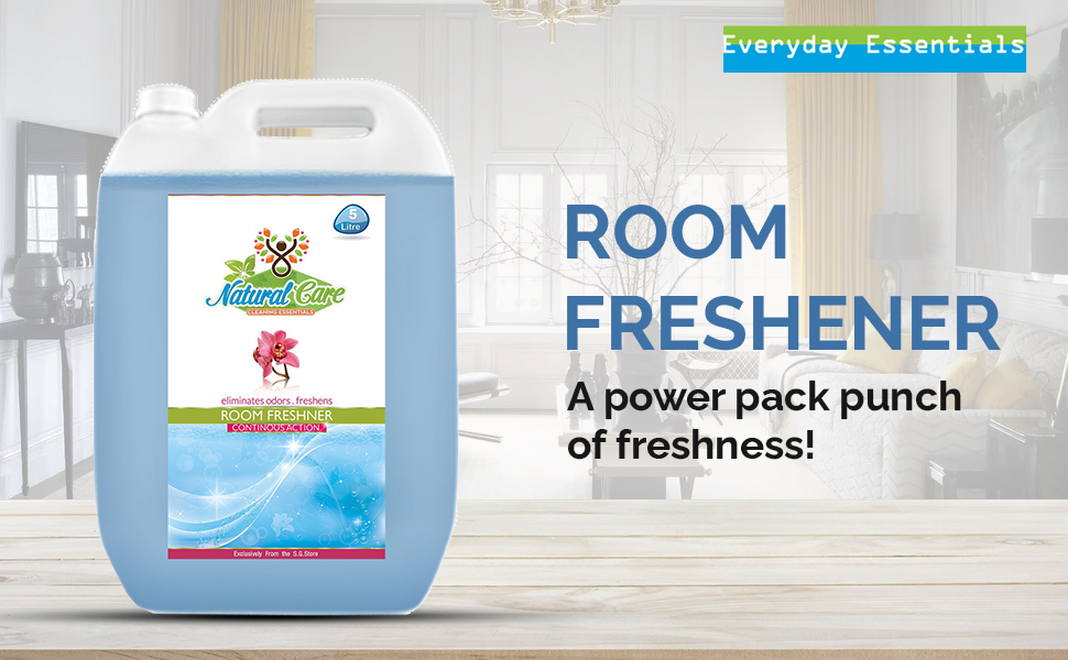 Natural Care Long Lasting Room Freshener Liquid Refill Pack For Bedroom, Home & Office Long