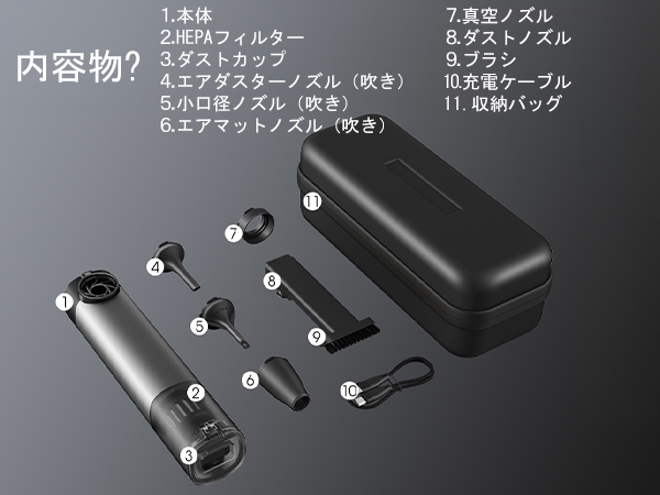 Amazon | VSGO ハンディークリーナー V-EB02-S1E ハンディ