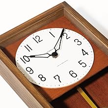 掛け時計 振り子時計 シャンブル ヒノキ ペンデュラムクロック　ブラウン 振り子時計 COURT PENDULUM CLOCK CAFE BROWN | シャンブル