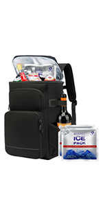 portable cooler backpack