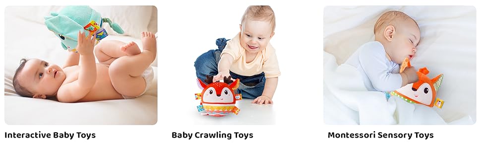 Plush Stuffer Animal Toy 1 Year Old Birthday Gift