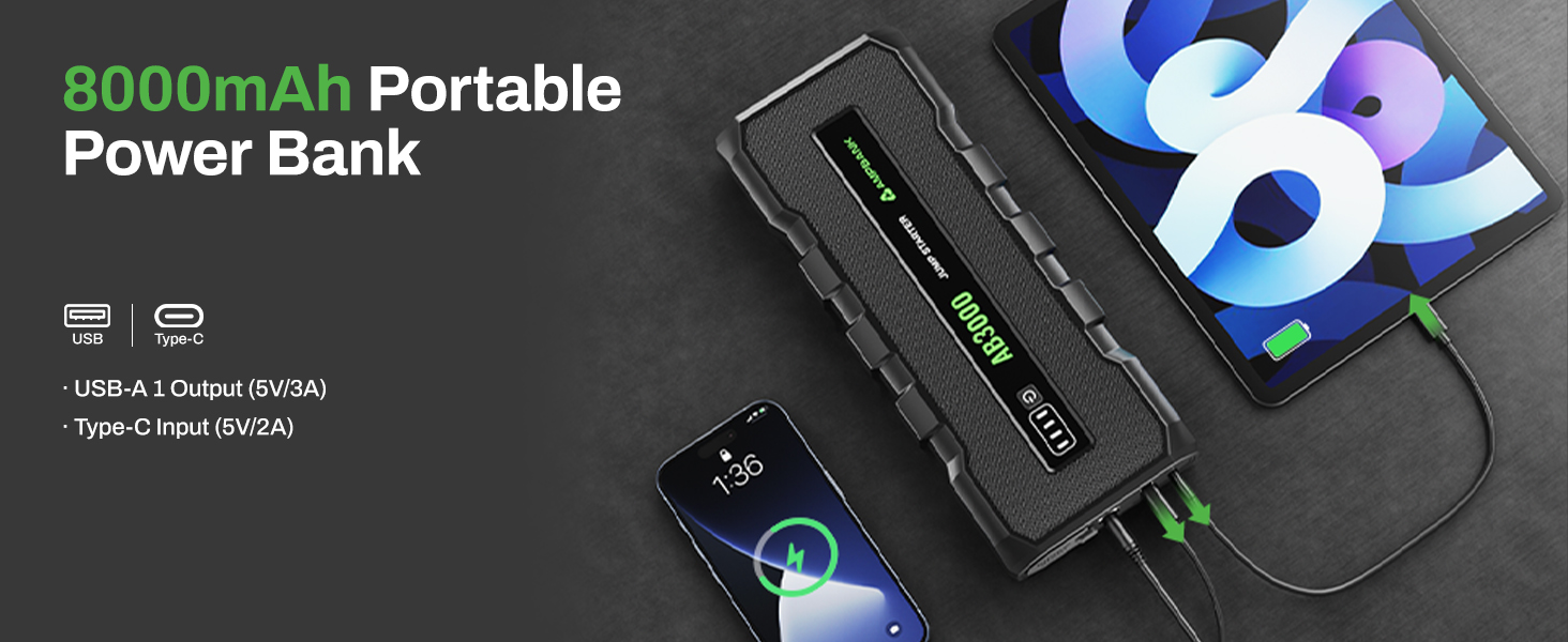 przenośne pudełko rozruchowe do akumulatora samochodowego