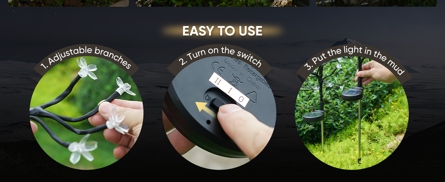 solar outdoor lights Decorative