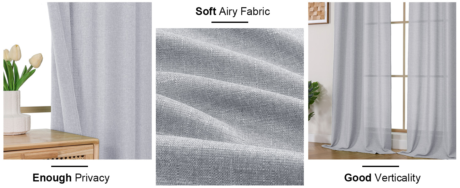 grey curtains 72 inches long
