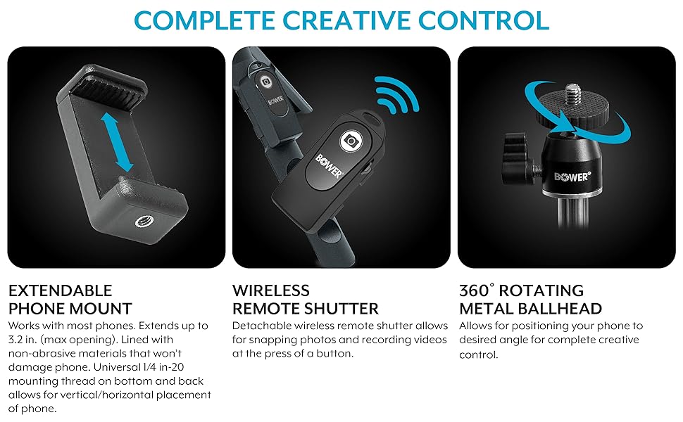 Complete Creative Control