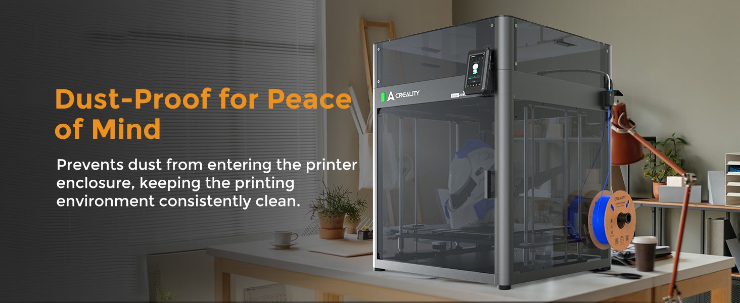 Official Creality Ender 5 Max Enclosure Constant Temperature Cover Noise Reduce Dust Proof PC Protective Enclosure for Ender 5 Max 3D Printer 13 creality ender 5 max