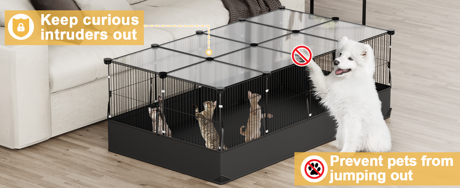 Top cover for inner safety