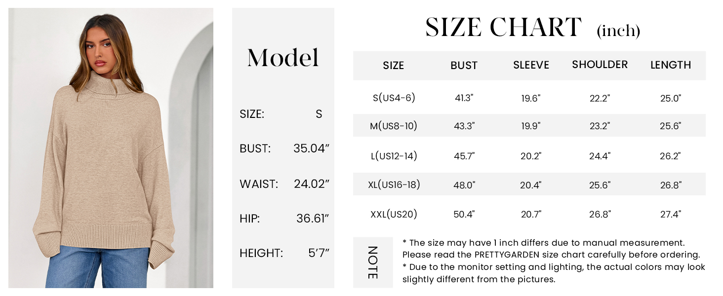 Fuzzy Sweater For Women, Loose Knit Sweaters For Women, Mockneck Sweater