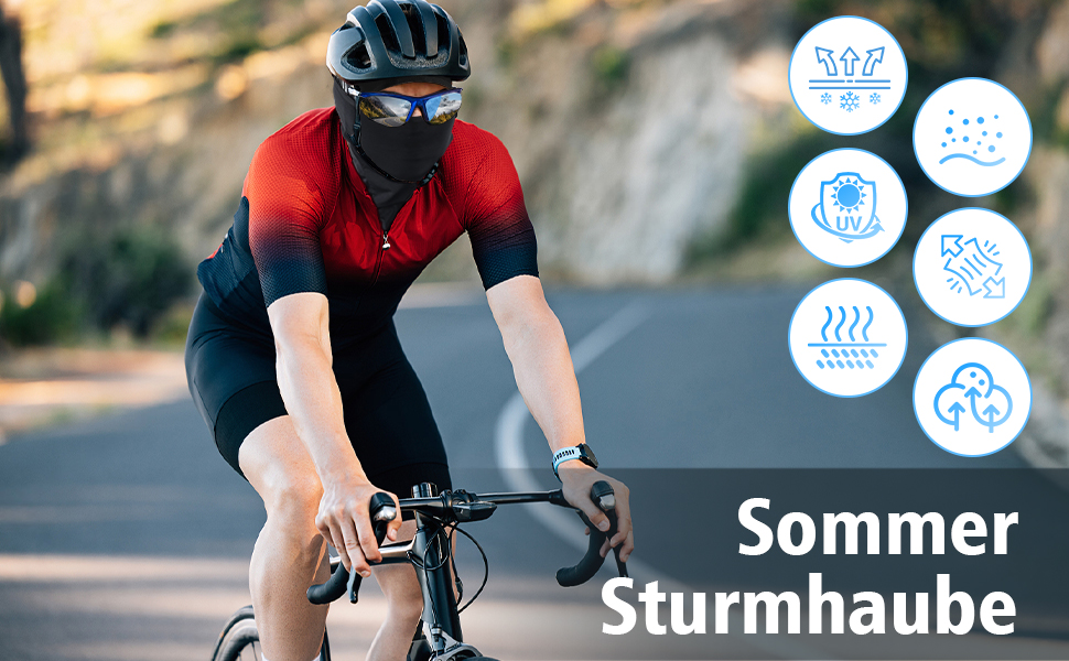 Sommer Sturmhaube für Herren und Damen