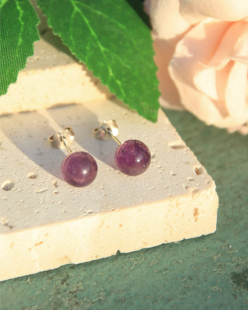 amethyst earrings