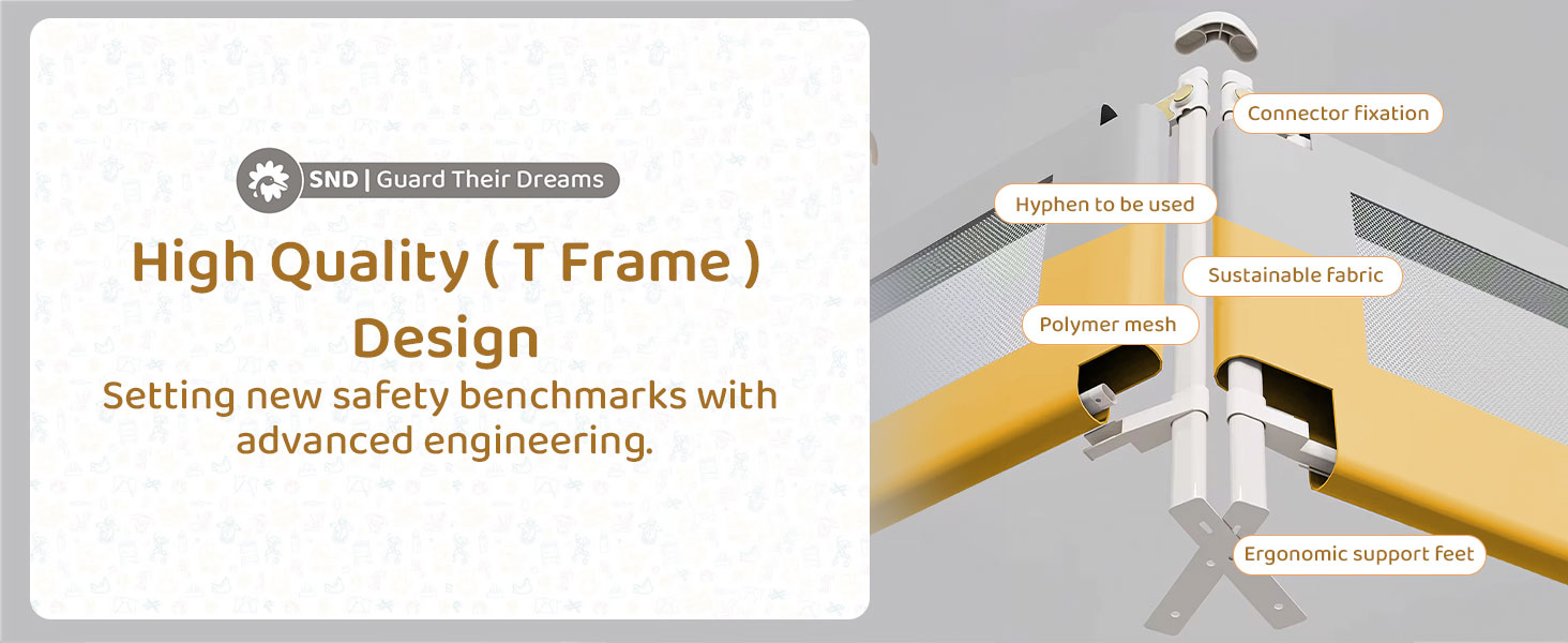 portable baby bed guard