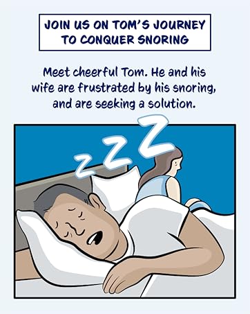 Join Us on Tom’s Journey  to Conquer Snoring