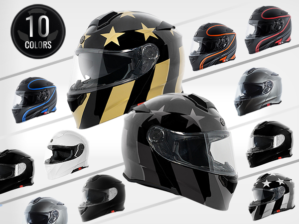 TMC♥ Amazon.com: TORC Unisex-adult full-face-helmet-style T28B