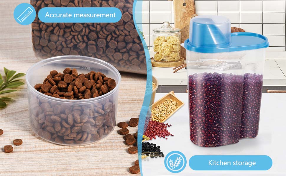 2lb/2.5L Pet Food Storage Container