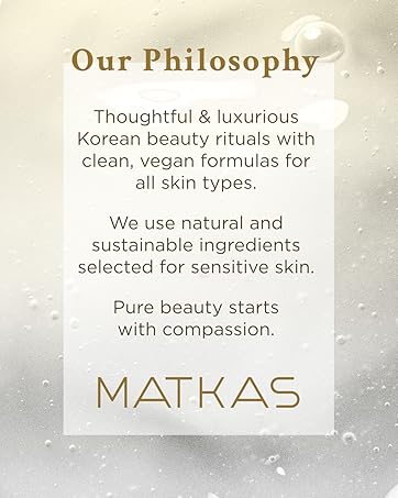 MATKAS Our brand philosophy, pure beauty starts with compassion