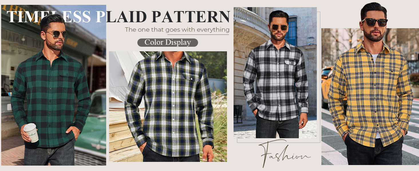 men's flannel shirts