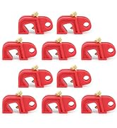 HiLKCO Electrical Circuit Breaker Lockout Device Universal Lock Out tagout Set for Loto Sing and ...