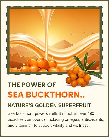 sea buckthorn wellwith omega antioxidants vitamins nutrition juice berry seabuckthorn  tea herbal 