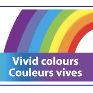 Vivid colours for kids pens