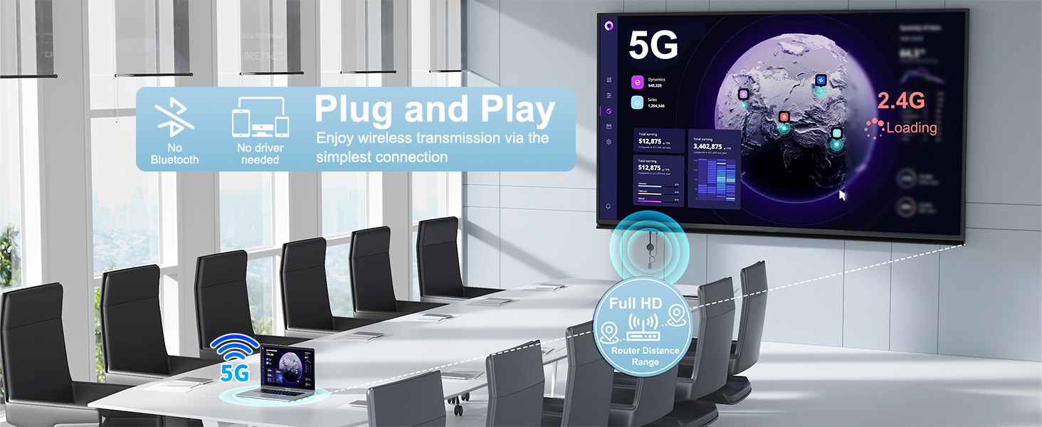 wireless hdmi screen mirroring device