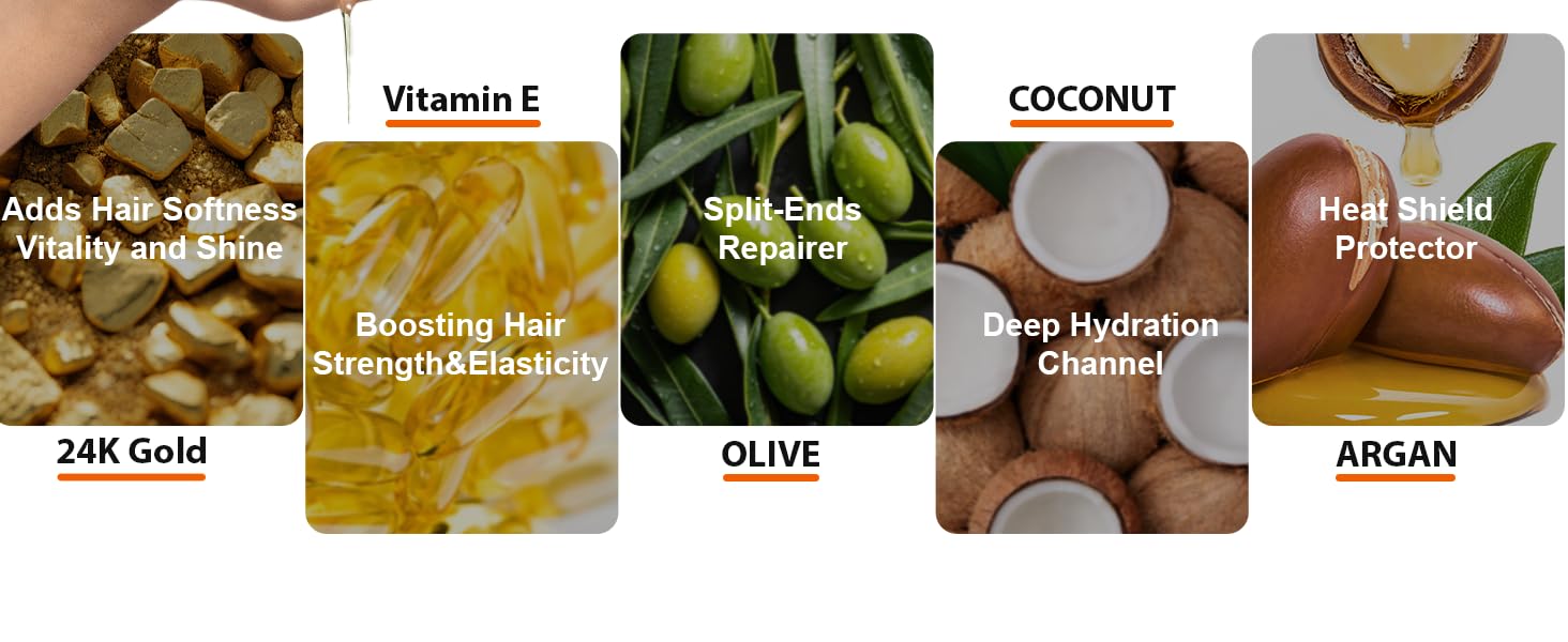 OUMIGIZ 24K Gold Nourishing Hair Care Oil