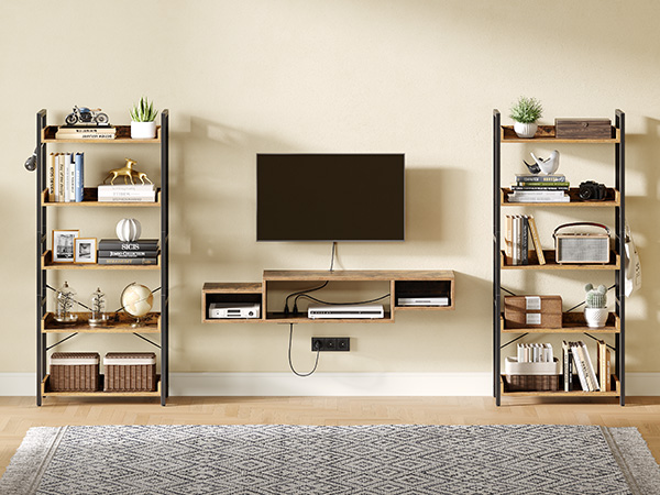 h920 ウッドラダー　5段ワイド　R060305-04 Wood Rack W900 × H1200 Type 4段 / ウッドラック – ENEN