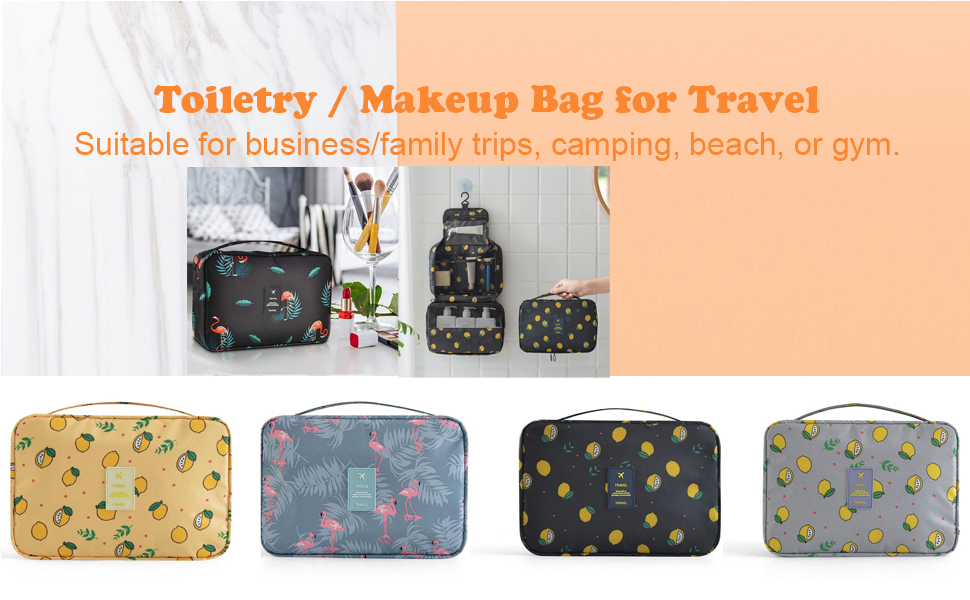 Large Capacity Travelling Accessories Makeup Bags Organizer