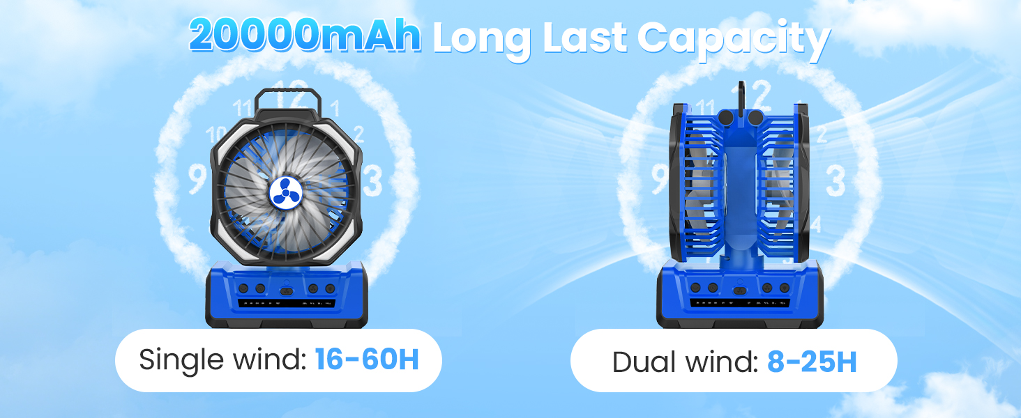 rechargeable fan
