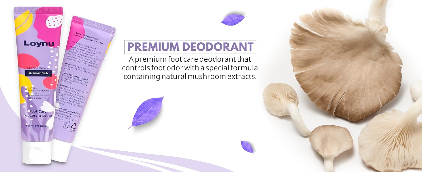 foot deodorant lotion