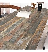 STICKEEP Rustic Wood Contact Paper for Countertops Waterproof Faux Wood Peel and Stick Wallpaper ...