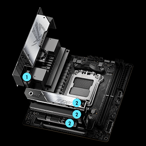 ROG STRIX X670E-I GAMING WIFI ITXマザーボード ROG STRIX X670E-I GAMING WIFI | ROG Strix | Gaming