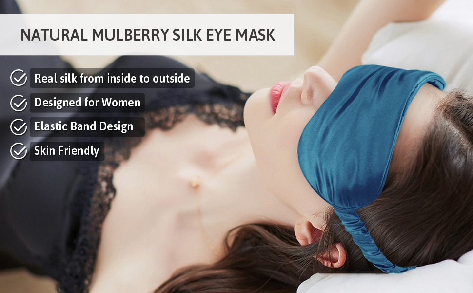 Natural Mulberry Silk Eye Mask