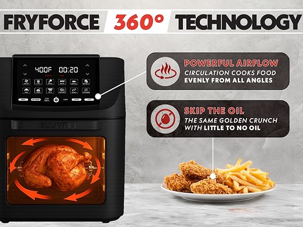 Fryforce 360 technology cooking 